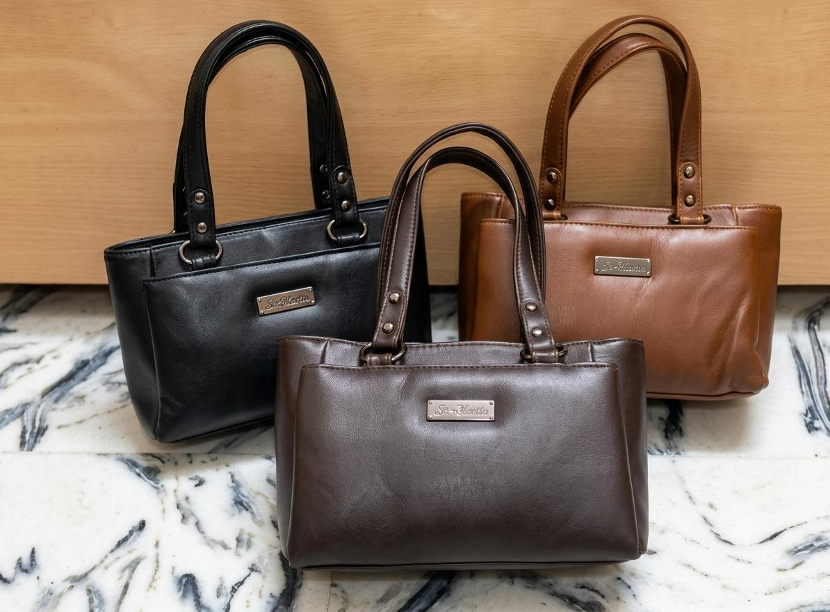 Classic Leather Look Tote Bag Collection | Premium Everyday Shoulder Bags