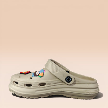 Kids Cartoon Charm Clogs – Lightweight Comfort Slip-On Sandals